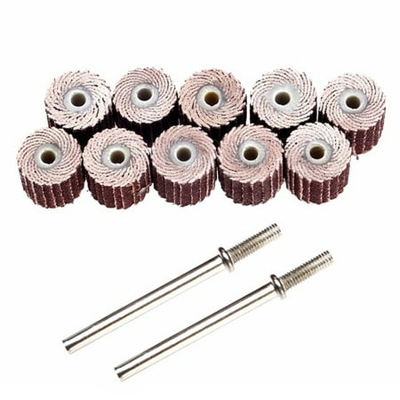 GETHOME 10pcs 16mm Sandpaper Grinding Wheel 80-600 Grit Accessories For Rotary Tools
GETHOME 10pcs 16mm Sandpaper Grinding Wheel 80-600 Grit Accessories For Rotary Tools