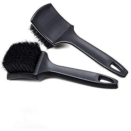 Tire Brush Black Stiff Bristle Wheel Cleaning Brush Car Carpet Brush Detail Brush