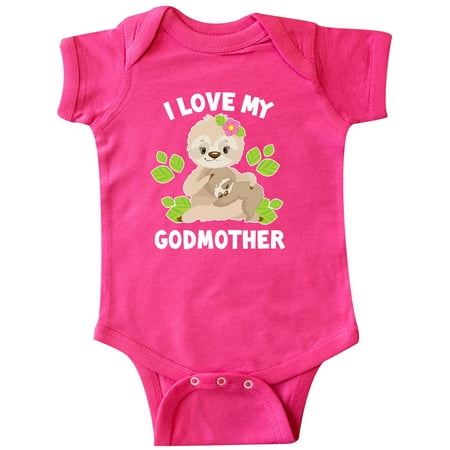 Inktastic Cute Sloth I Love My Godmother with Green Leaves Gift Baby Boy or Baby Girl Bodysuit
Inktastic Cute Sloth I Love My Godmother with Green Leaves Gift Baby Boy or Baby Girl Bodysuit