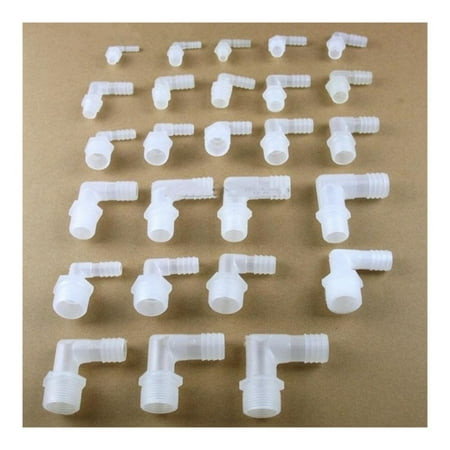 20pcs 1/8 1/4 3/8 1/2 3/4 Male Thread Outer Tooth Pagodas Elbow Outside Of The Tower Bend Hose Plastic Fittings -------- Leak Free Connections
20pcs 1/8 1/4 3/8 1/2 3/4 Male Thread Outer Tooth Pagodas Elbow Outside Of The Tower Bend Hose Plastic Fittings -------- Leak Free Connections