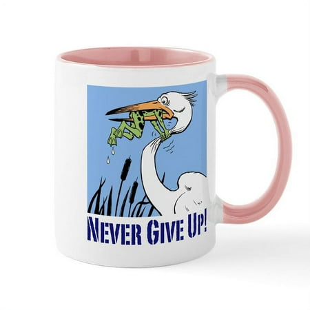 CafePress - Never Give Up Mug - 11 oz Ceramic Mug - Novelty Coffee Tea Cup
CafePress - Never Give Up Mug - 11 oz Ceramic Mug - Novelty Coffee Tea Cup