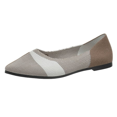Casual Shoes for Women Fashion Summer Autumn Women Casual Shoes Flat Lightweight Knitted Mesh Breathable Colorblock Women Casual Shoes Mesh Coffee 41
Casual Shoes for Women Fashion Summer Autumn Women Casual Shoes Flat Lightweight Knitted Mesh Breathable Colorblock Women Casual Shoes Mesh Coffee 41