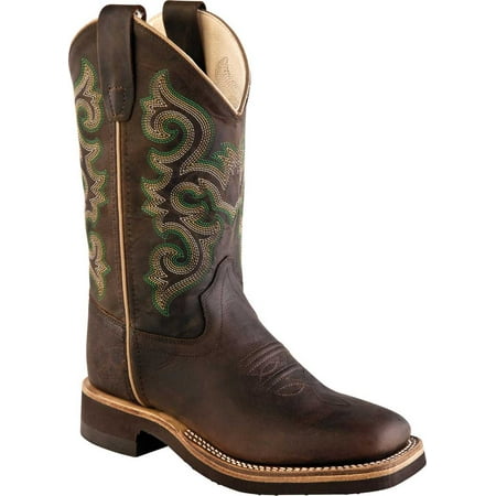Old West Children s Broad Square Toe Boots