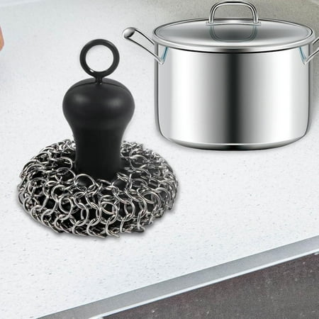 316 Stainless Steel Dish Cleaning Ball Pot Brush Portable with Handle Durable Premium Cleaning Brush for Countertop Bowl Utensils Sink Pot
316 Stainless Steel Dish Cleaning Ball Pot Brush Portable with Handle Durable Premium Cleaning Brush for Countertop Bowl Utensils Sink Pot