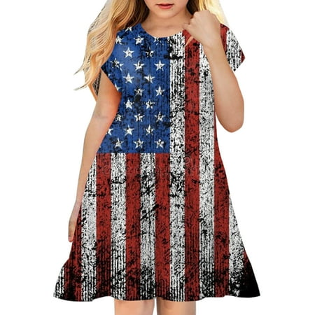 kpoplk Kids 4th of July Dresses Toddler Girls Red White and Blue Dress Patriotic USA American Flag Fourth of July Outfit(5-6 Years)
kpoplk Kids 4th of July Dresses Toddler Girls Red White and Blue Dress Patriotic USA American Flag Fourth of July Outfit(5-6 Years)