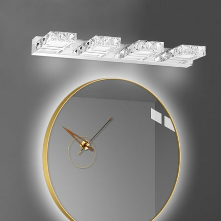 Miumaeov Modern LED Vanity Light Fixtures Over Mirror LED Modern Crystal Toilet Wall Lamp Fixture
Miumaeov Modern LED Vanity Light Fixtures Over Mirror LED Modern Crystal Toilet Wall Lamp Fixture