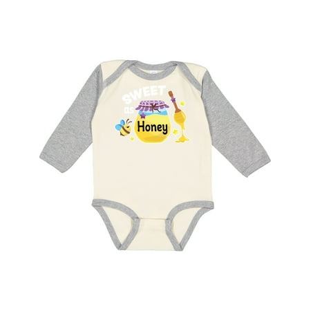 Inktastic Sweet as Honey with Honey Jar and Bee Gift Baby Girl Long Sleeve Bodysuit
Inktastic Sweet as Honey with Honey Jar and Bee Gift Baby Girl Long Sleeve Bodysuit