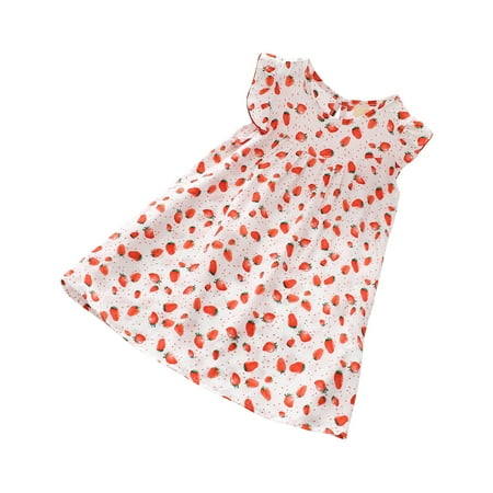 Summer Savings Clearance! PEZHADA Dresses for Baby Girls Toddler Kids Fashion Cute Sleeveless Sweet Flower Print Ruffle Dress Red
Summer Savings Clearance! PEZHADA Dresses for Baby Girls Toddler Kids Fashion Cute Sleeveless Sweet Flower Print Ruffle Dress Red