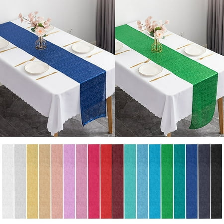 WNG Square Sequin Tablecloth 11.8 X55 Glitter Sequin Sequin Fabric Tablecloth Shiny Tablecloth Cover for Birthday Wedding Party Tablecloth
WNG Square Sequin Tablecloth 11.8 X55 Glitter Sequin Sequin Fabric Tablecloth Shiny Tablecloth Cover for Birthday Wedding Party Tablecloth