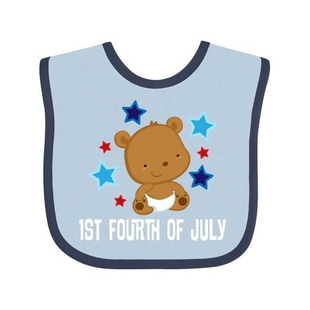 Inktastic It s My 1st 4th of July Holiday Bear Gift Baby Boy or Baby Girl Bib
Inktastic It s My 1st 4th of July Holiday Bear Gift Baby Boy or Baby Girl Bib