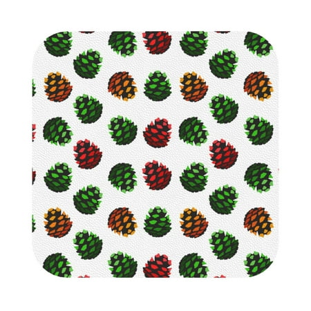 Pofeuu Colorful Autumn Pinecones Print Leather Coasters Set of 6 Round Cups Mugs Mat Pad for Home Kitchen Heat Resistant Drink Coasters Square
Pofeuu Colorful Autumn Pinecones Print Leather Coasters Set of 6 Round Cups Mugs Mat Pad for Home Kitchen Heat Resistant Drink Coasters Square