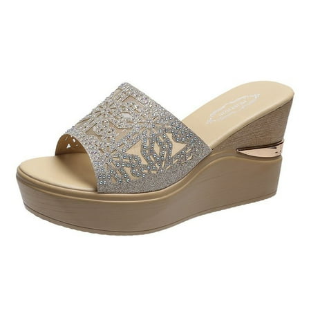 Chaolei Women s Indoor Bedroom Slipper Summer Women s Fashion Wedges Open Toe Beach Shoes Roman Slippers Sandals Home Slipper Indoor Outdoor for Women Men
Chaolei Women s Indoor Bedroom Slipper Summer Women s Fashion Wedges Open Toe Beach Shoes Roman Slippers Sandals Home Slipper Indoor Outdoor for Women Men
