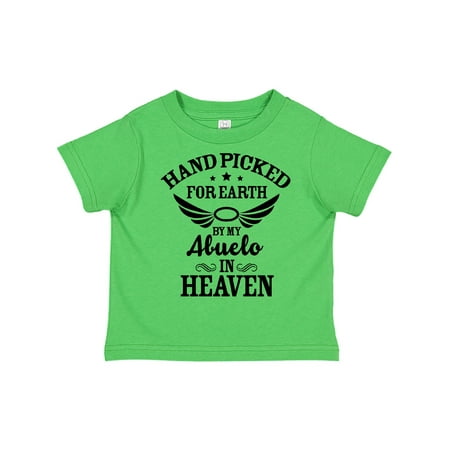 Inktastic Handpicked for Earth By My Abuelo in Heaven with Angel Wings Gift Toddler Boy or Toddler Girl T-Shirt
Inktastic Handpicked for Earth By My Abuelo in Heaven with Angel Wings Gift Toddler Boy or Toddler Girl T-Shirt