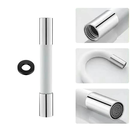LINMOUA Household Flexible Water Tap Extender Universal Extension Tube 360° Bending Faucet Extender
LINMOUA Household Flexible Water Tap Extender Universal Extension Tube 360° Bending Faucet Extender