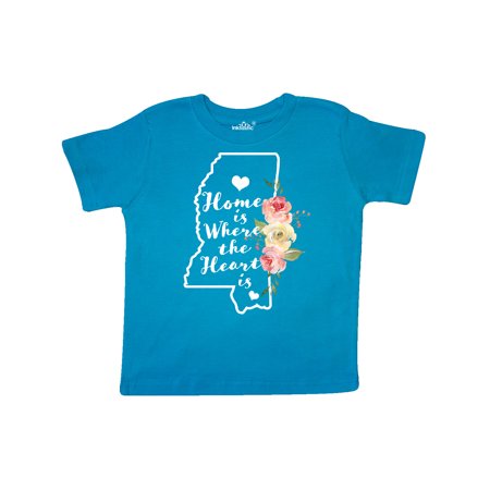 Inktastic Mississippi Home is Where the Heart is with Watercolor Gift Toddler Boy or Toddler Girl T-Shirt
Inktastic Mississippi Home is Where the Heart is with Watercolor Gift Toddler Boy or Toddler Girl T-Shirt