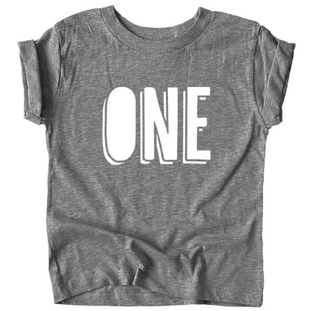 Bold One 1st Birthday T-Shirts for Baby Girls and Boys First Birthday Outfit Granite Heather Shirt 18 Months
Bold One 1st Birthday T-Shirts for Baby Girls and Boys First Birthday Outfit Granite Heather Shirt 18 Months