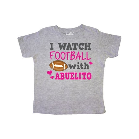 Inktastic I Watch Football with My Abuelito Gift Toddler Boy or Toddler Girl T-Shirt
Inktastic I Watch Football with My Abuelito Gift Toddler Boy or Toddler Girl T-Shirt