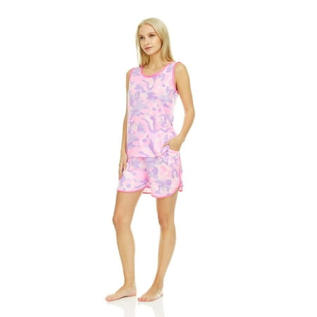 5041S Women Pajamas Short Set Sleeveless Sleepwear Women Sleep Nightshirt Pink 10 M
5041S Women Pajamas Short Set Sleeveless Sleepwear Women Sleep Nightshirt Pink 10 M