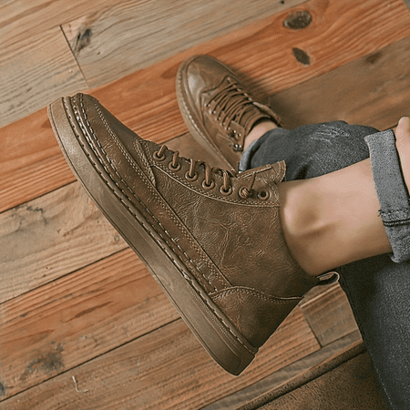 XIAOGZAHPU Stylish Men‘s Lace-up Casual Walking Shoes with Convenient Side Zipper for Easy Wear Comfortable Ankle Boots
XIAOGZAHPU Stylish Men‘s Lace-up Casual Walking Shoes with Convenient Side Zipper for Easy Wear Comfortable Ankle Boots