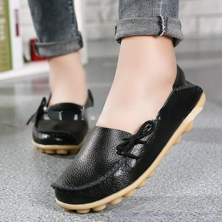 YAZI Women s Comfortable Leather Loafers Casual Round Toe Moccasins Wild Driving Flats Soft Walking Shoes Women Slip On
YAZI Women s Comfortable Leather Loafers Casual Round Toe Moccasins Wild Driving Flats Soft Walking Shoes Women Slip On