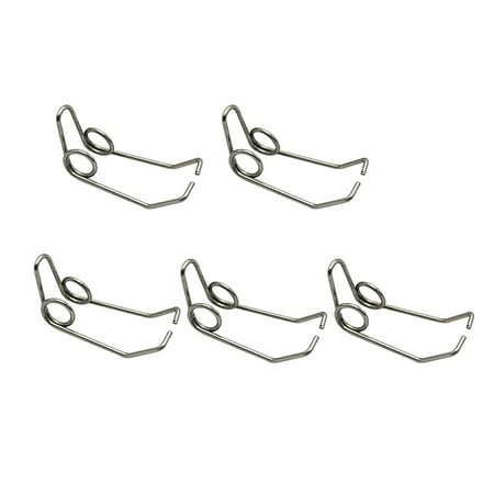 BTOER 5 PCS Set Iron Trumpet Trombone Alto Horn Valve Spring Water Key Spring