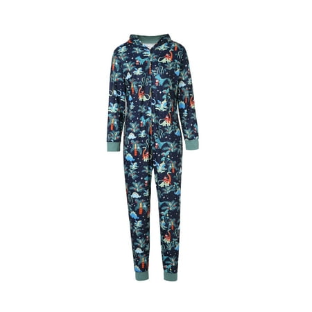 Sedceaty Christmas Parent-child Pajamas Color Block Hooded Cartoon Print Long Sleeve Zipper Jumpsuit
Sedceaty Christmas Parent-child Pajamas Color Block Hooded Cartoon Print Long Sleeve Zipper Jumpsuit