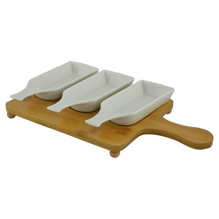 Three Star Import & Export KW272 12.5 x 7.5 in. 3-Dish Set