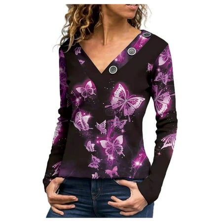 HSMQHJWE Extra Long Workout Shirts For Women Womens Tech Ladies All- V-Neck Fashion Print Sweatshirt Bottons Long-Sleeves Easy Winter Sweaters Top Pullover Womens Long Sleeve Pajama Top
HSMQHJWE Extra Long Workout Shirts For Women Womens Tech Ladies All- V-Neck Fashion Print Sweatshirt Bottons Long-Sleeves Easy Winter Sweaters Top Pullover Womens Long Sleeve Pajama Top