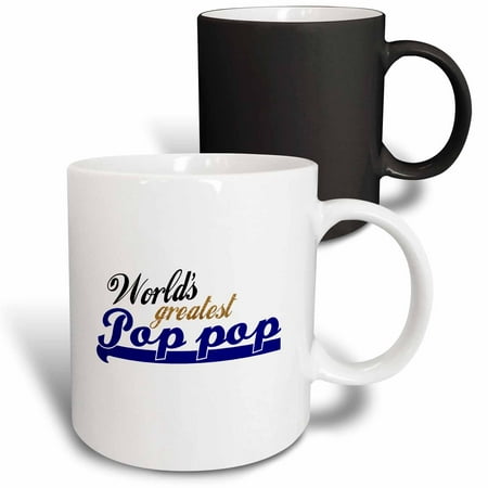 3dRose Worlds Greatest Pop-pop - grandfather nickname - Best Granddad - Grandpa appreciation gifts Magic Transforming Mug 11oz
3dRose Worlds Greatest Pop-pop - grandfather nickname - Best Granddad - Grandpa appreciation gifts Magic Transforming Mug 11oz