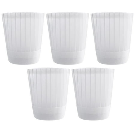 5Pcs Disposable Chef Hat Restaurant Kitchen Cooking Working Hat Food Server Hat
5Pcs Disposable Chef Hat Restaurant Kitchen Cooking Working Hat Food Server Hat
