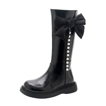 B91xZ Girls Fashion Boots Children Shoes Long Boots High Boots Autumn And Winter New Girl Soft Bottom Leather Boots Little Girls Lace Shoes Black 9 Years
B91xZ Girls Fashion Boots Children Shoes Long Boots High Boots Autumn And Winter New Girl Soft Bottom Leather Boots Little Girls Lace Shoes Black 9 Years