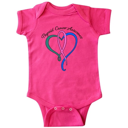 Inktastic Thyroid Cancer Awareness with Pink Teal and Blue Ribbon Gift Baby Boy or Baby Girl Bodysuit
Inktastic Thyroid Cancer Awareness with Pink Teal and Blue Ribbon Gift Baby Boy or Baby Girl Bodysuit