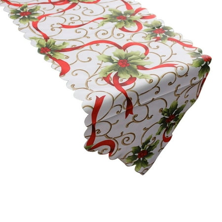 Yubatuo Christmas Red Gold Poinsettia Table Runner Xmas Winter Small Burlap Table Runners Seasonal Holiday Kitchen Dinning Decor for Indoor Outdoor Home Wedding Party 14x70 Inch
Yubatuo Christmas Red Gold Poinsettia Table Runner Xmas Winter Small Burlap Table Runners Seasonal Holiday Kitchen Dinning Decor for Indoor Outdoor Home Wedding Party 14x70 Inch