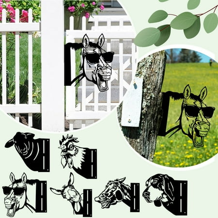 WNG Peeper Series Animal Decoration Gardens Farm Decoration Iron Silhouette Handicraft Pendant
WNG Peeper Series Animal Decoration Gardens Farm Decoration Iron Silhouette Handicraft Pendant