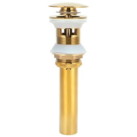 Drain Filter Polished Brass Finish Silicone Gaskets Drain Stopper Bathroom For Adult Home Kitchen With Hole
Drain Filter Polished Brass Finish Silicone Gaskets Drain Stopper Bathroom For Adult Home Kitchen With Hole