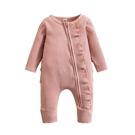 fvwitlyh Girls Jumpsuits & Rompers 12 Month Girl Jumpsuit Summer Boys Girls Long Sleeve Ruffles Ribbed Zipper 1st Birthday Dress for Baby Girl
fvwitlyh Girls Jumpsuits & Rompers 12 Month Girl Jumpsuit Summer Boys Girls Long Sleeve Ruffles Ribbed Zipper 1st Birthday Dress for Baby Girl