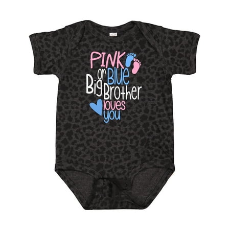 Inktastic Pink or Blue Big Brother Loves You Footprints and Heart Gift Baby Boy Bodysuit
Inktastic Pink or Blue Big Brother Loves You Footprints and Heart Gift Baby Boy Bodysuit