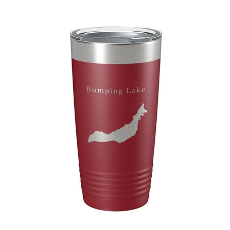 Bumping Lake Map Tumbler Travel Mug Insulated Laser Engraved Coffee Cup Washington 20 oz Maroon
Bumping Lake Map Tumbler Travel Mug Insulated Laser Engraved Coffee Cup Washington 20 oz Maroon