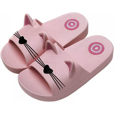 PIKADINGNIS Little Kid Cute Cartoon Animal Ears Non-Slip Shower Sandals Cat Ear Soft Slippers
PIKADINGNIS Little Kid Cute Cartoon Animal Ears Non-Slip Shower Sandals Cat Ear Soft Slippers