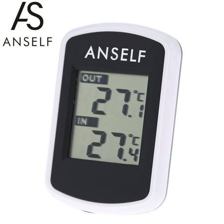 Anself LCD Digital Wireless Indoor Outdoor Thermometer Temperature Measurement Ambient Weather Tester
Anself LCD Digital Wireless Indoor Outdoor Thermometer Temperature Measurement Ambient Weather Tester