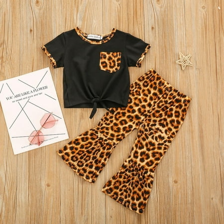 QISIWOLE Baby Girls Clothing Short Sleeve Tops Leopard Print Flared Trousers Pants 2PCS Clearance !
QISIWOLE Baby Girls Clothing Short Sleeve Tops Leopard Print Flared Trousers Pants 2PCS Clearance !