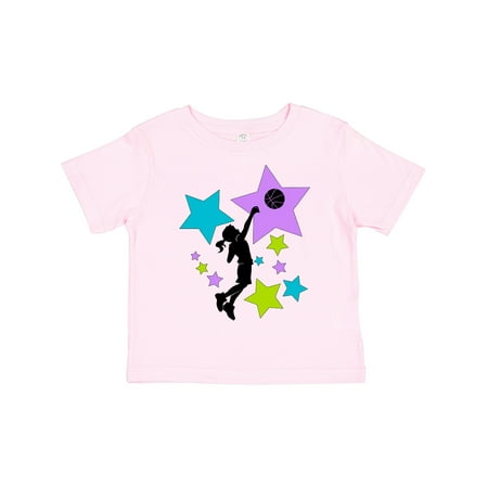 Inktastic Girl Playing Basketball Purple Blue Green Stars Gift Toddler Boy or Toddler Girl T-Shirt
Inktastic Girl Playing Basketball Purple Blue Green Stars Gift Toddler Boy or Toddler Girl T-Shirt