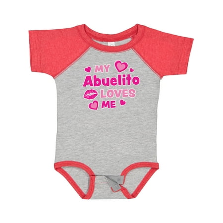 Inktastic Valentine s Day My Abuelito Loves Me Hearts and Lips Gift Baby Boy or Baby Girl Bodysuit
Inktastic Valentine s Day My Abuelito Loves Me Hearts and Lips Gift Baby Boy or Baby Girl Bodysuit