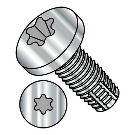 10-24X5/8 Six Lobe Pan Thread Cutting Screw Type F Fully Threaded 18 8 Stainless Steel (Pack Qty 3 000) BC-1010FTP188
10-24X5/8 Six Lobe Pan Thread Cutting Screw Type F Fully Threaded 18 8 Stainless Steel (Pack Qty 3 000) BC-1010FTP188
