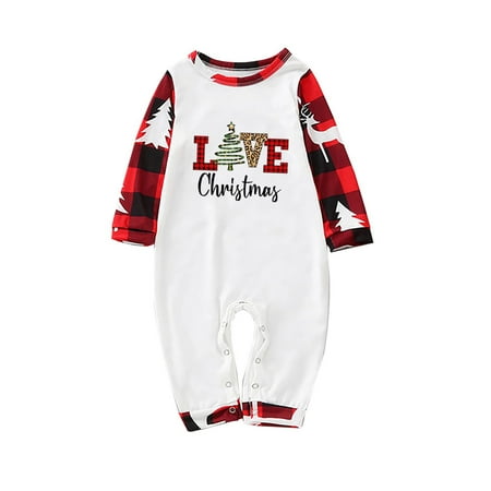 Scyoekwg Christmas Pajamas for Family Round Neck Dad Mom Kids Baby Long Sleeve and Long Pants Holiday Family Christmas Pattern Print Comfy Loose Xmas Sleepwear Clothes
Scyoekwg Christmas Pajamas for Family Round Neck Dad Mom Kids Baby Long Sleeve and Long Pants Holiday Family Christmas Pattern Print Comfy Loose Xmas Sleepwear Clothes