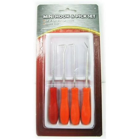 4 Pcs/set Mini Pick & Hook Set O-rings Seal Puller Tool Remover Extractor Repair Kit
4 Pcs/set Mini Pick & Hook Set O-rings Seal Puller Tool Remover Extractor Repair Kit