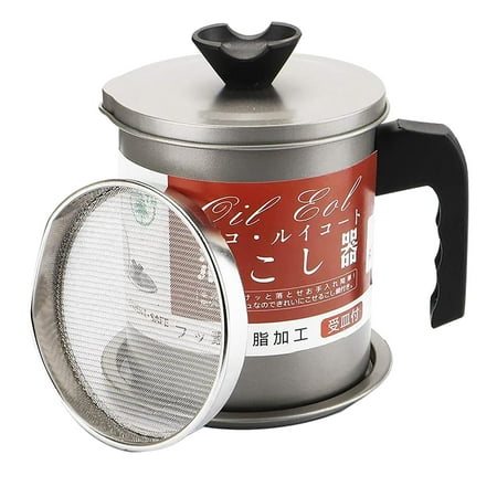Yubnlvae Kitchen Cleaning Supplies Oil Pot Household Soup Filter Grease With Fine Mesh Container Filter Oil-proof Kitchen,Dining & Bar Silver
Yubnlvae Kitchen Cleaning Supplies Oil Pot Household Soup Filter Grease With Fine Mesh Container Filter Oil-proof Kitchen,Dining & Bar Silver