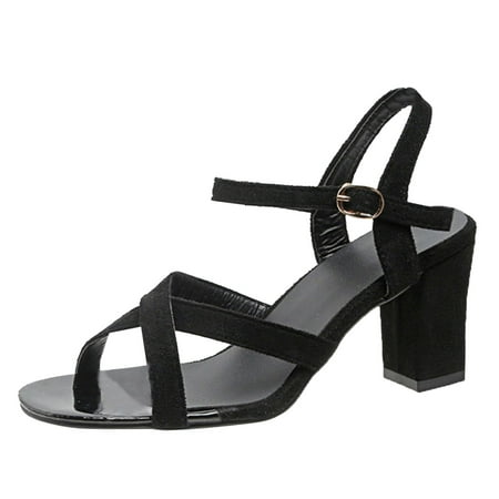 PMUYBHF Wedge Sandals for Women With Heel Cool Sandals Women Soft Sole Anti Slip Durable High Heels Women Sandals
PMUYBHF Wedge Sandals for Women With Heel Cool Sandals Women Soft Sole Anti Slip Durable High Heels Women Sandals