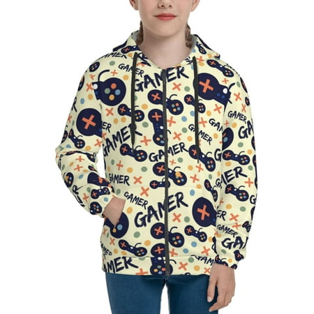 Hoodies for Teen Girls Boys Game Controller Long Sleeve Youth Kids Essentials Zip Up Hoodie Lghtweight Fashion Hoodies & Sweatshirts Jacket Fall Winter Outfits Tops
Hoodies for Teen Girls Boys Game Controller Long Sleeve Youth Kids Essentials Zip Up Hoodie Lghtweight Fashion Hoodies & Sweatshirts Jacket Fall Winter Outfits Tops