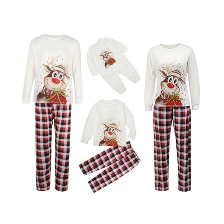 Fanvereka 2Pcs Christmas Family Deer Pajamas Xmas Pjs Holiday Sleepwears for The Dog Baby Kids Teens and Adults
Fanvereka 2Pcs Christmas Family Deer Pajamas Xmas Pjs Holiday Sleepwears for The Dog Baby Kids Teens and Adults